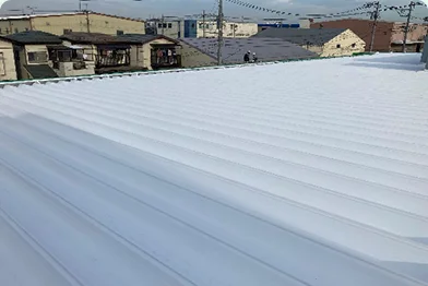 屋根塗装工事の場合